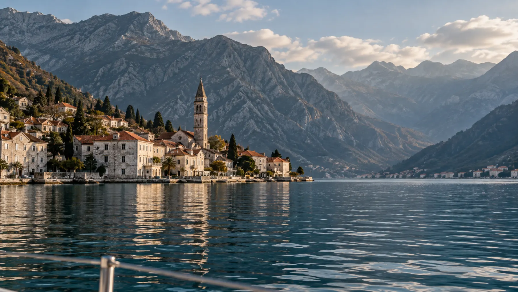 Perast in der Bucht von Kotor